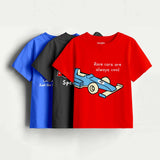 Boys - Pack Of 3 Minisoft Cotton Tees