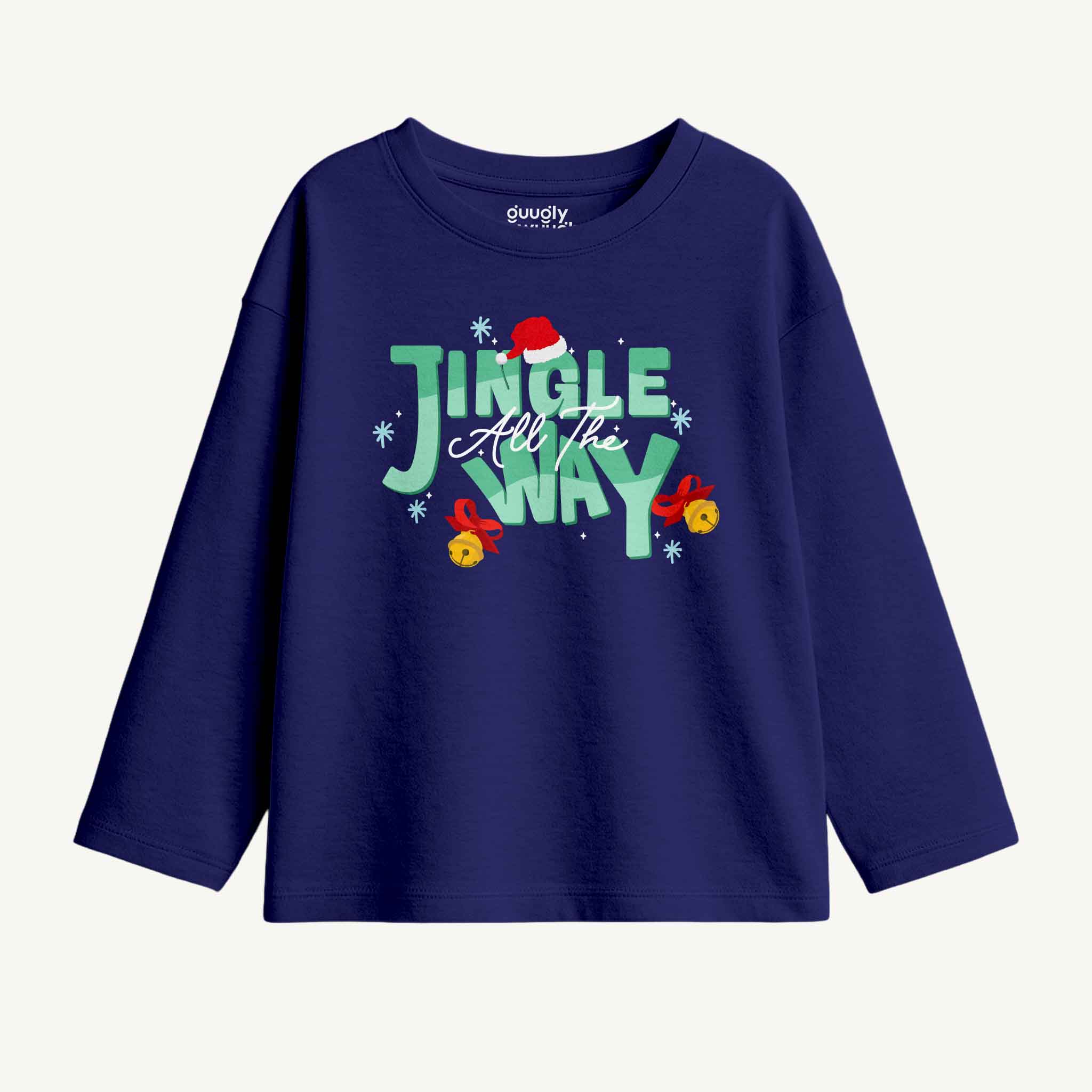MiniSoft Cotton Long-Sleeve Tee – Jingle All The Way