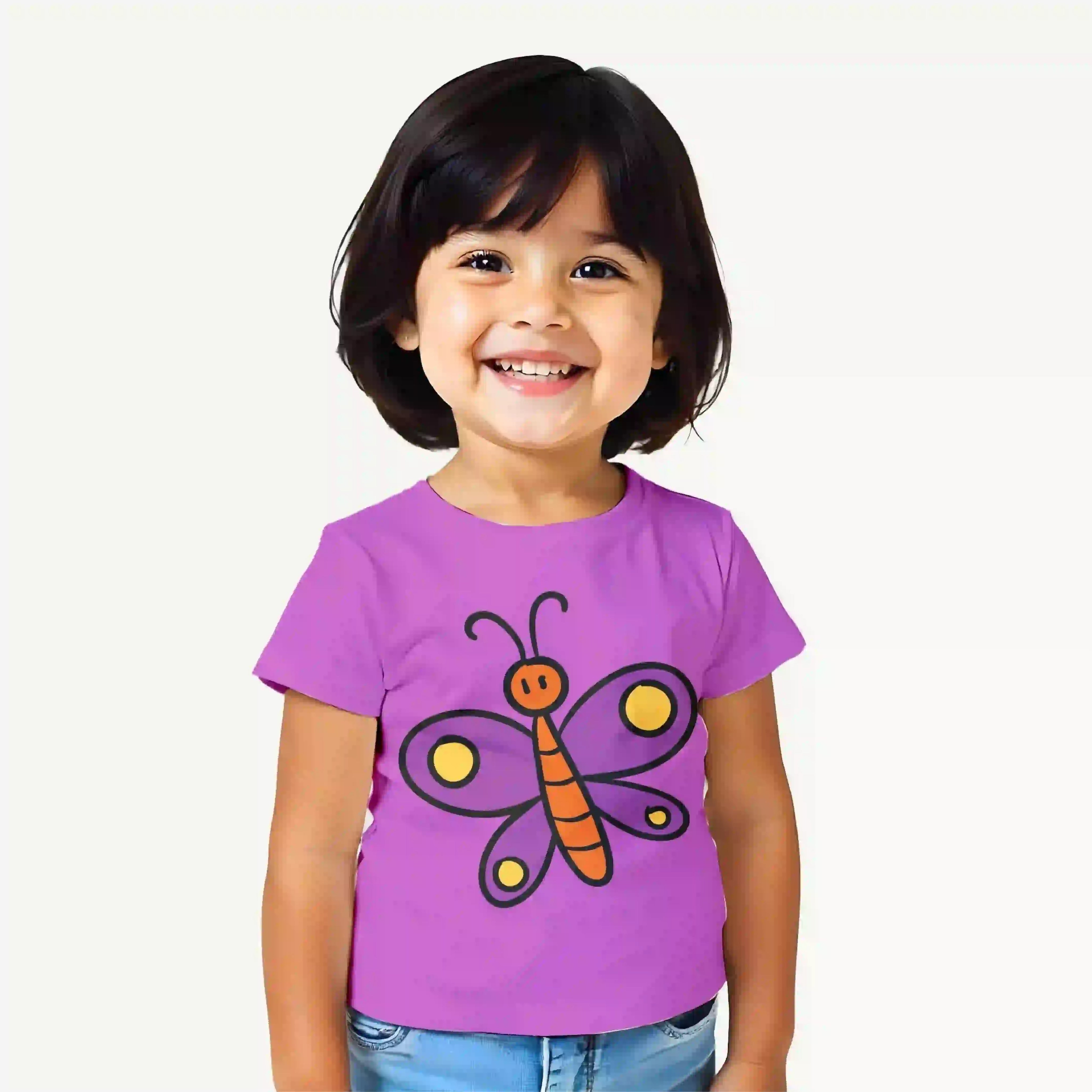 Girls - Pack Of 3 Minisoft Cotton Tees
