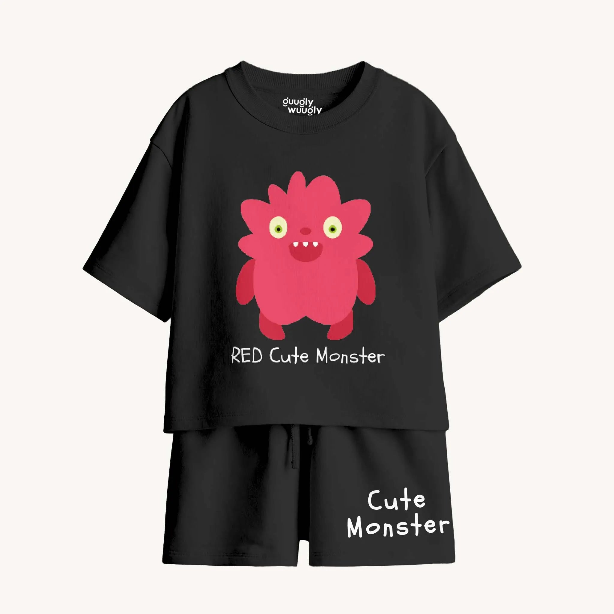 Boys Toddler Cute Monster Co-ord Set