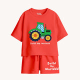PlaySoft Cotton Co-ord – Build The World