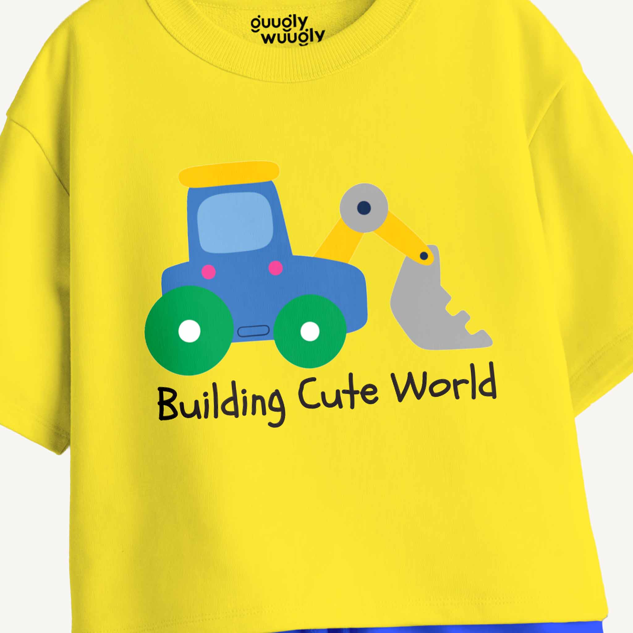 Boys Toddler Building Cute World Co-ord Set