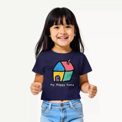 Girls-Pack Of 3 Crop Top