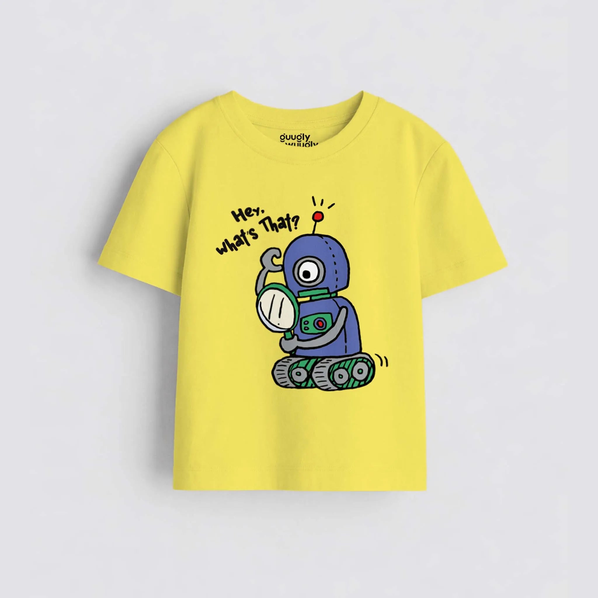 MiniSoft Cotton Tee – Whats That Robot
