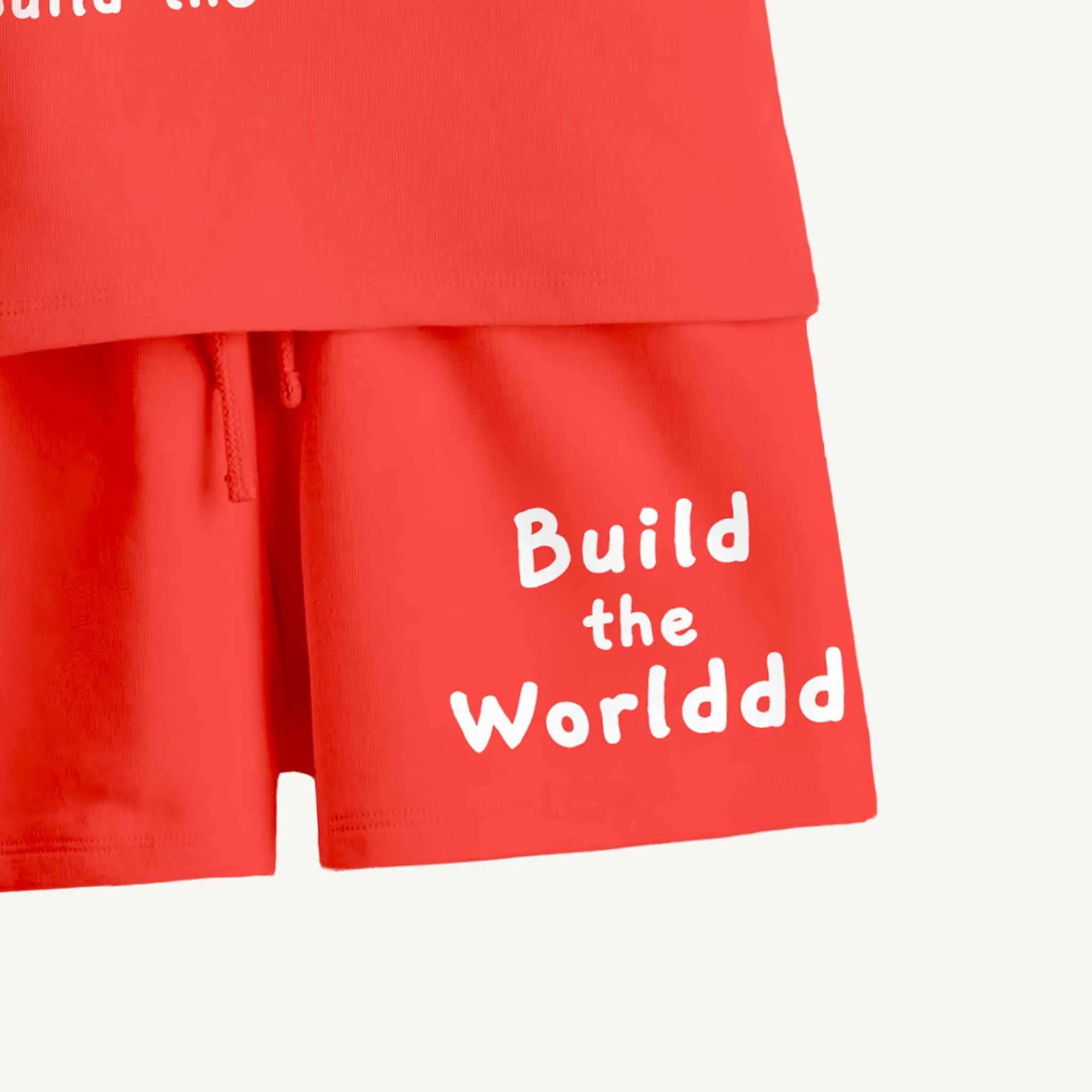 Boys Toddler Build The World Co-ord Set