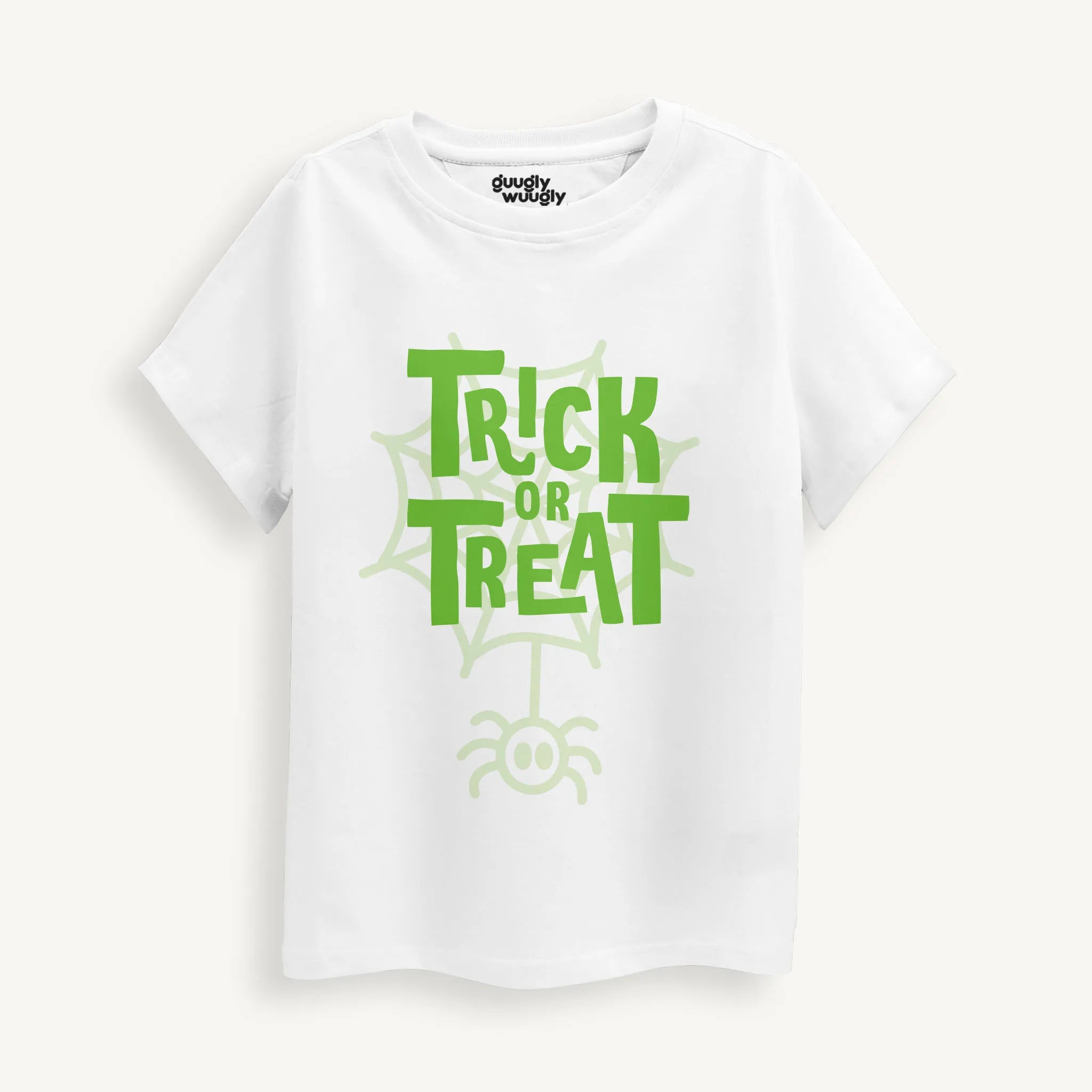 Girls White Spider T-shirt