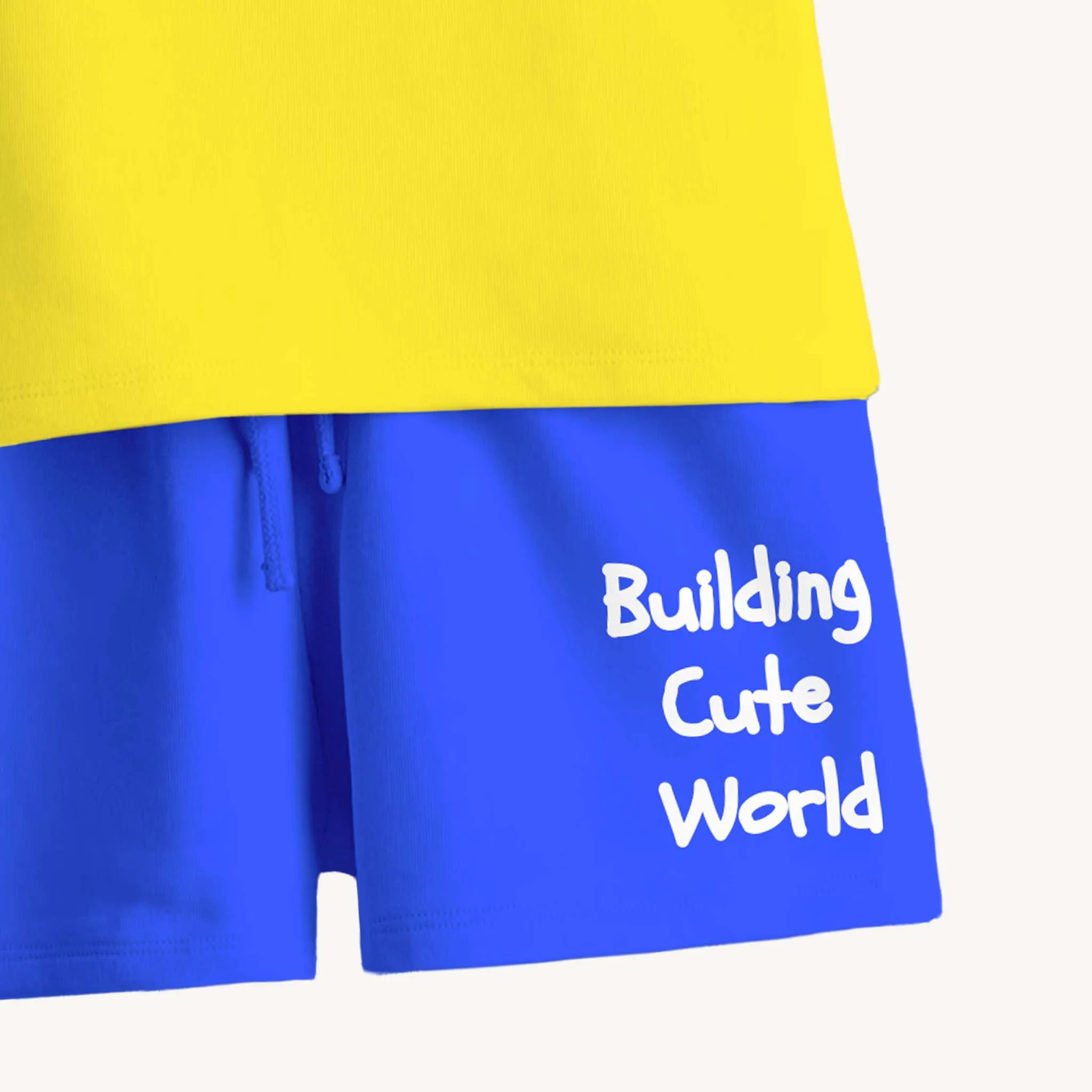 Boys Toddler Building Cute World Co-ord Set