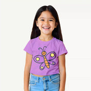 Girls-Pack Of 3 Crop Top