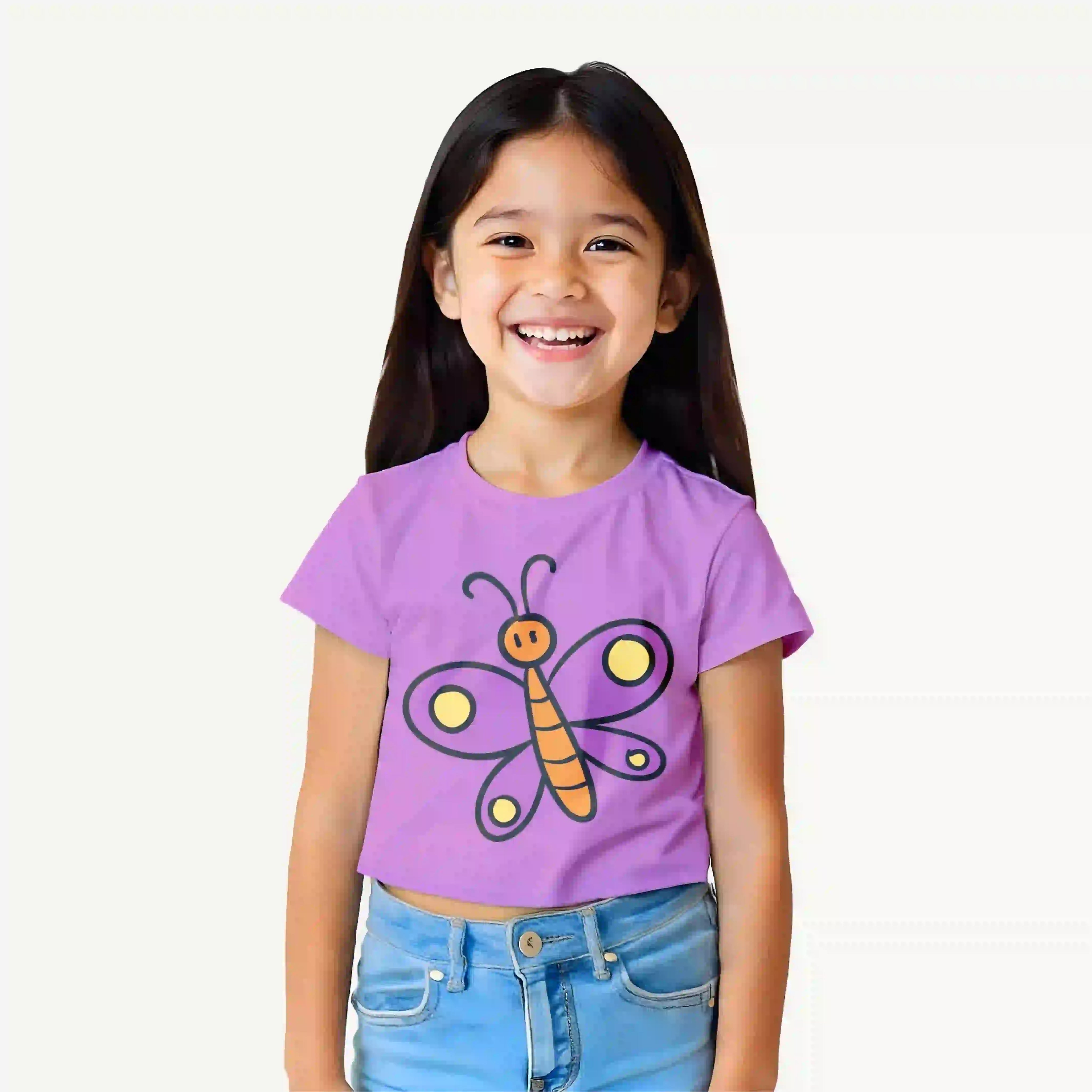 Girls-Pack Of 3 Crop Top