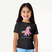 Girls-Pack Of 3 Minisoft Cotton Tees