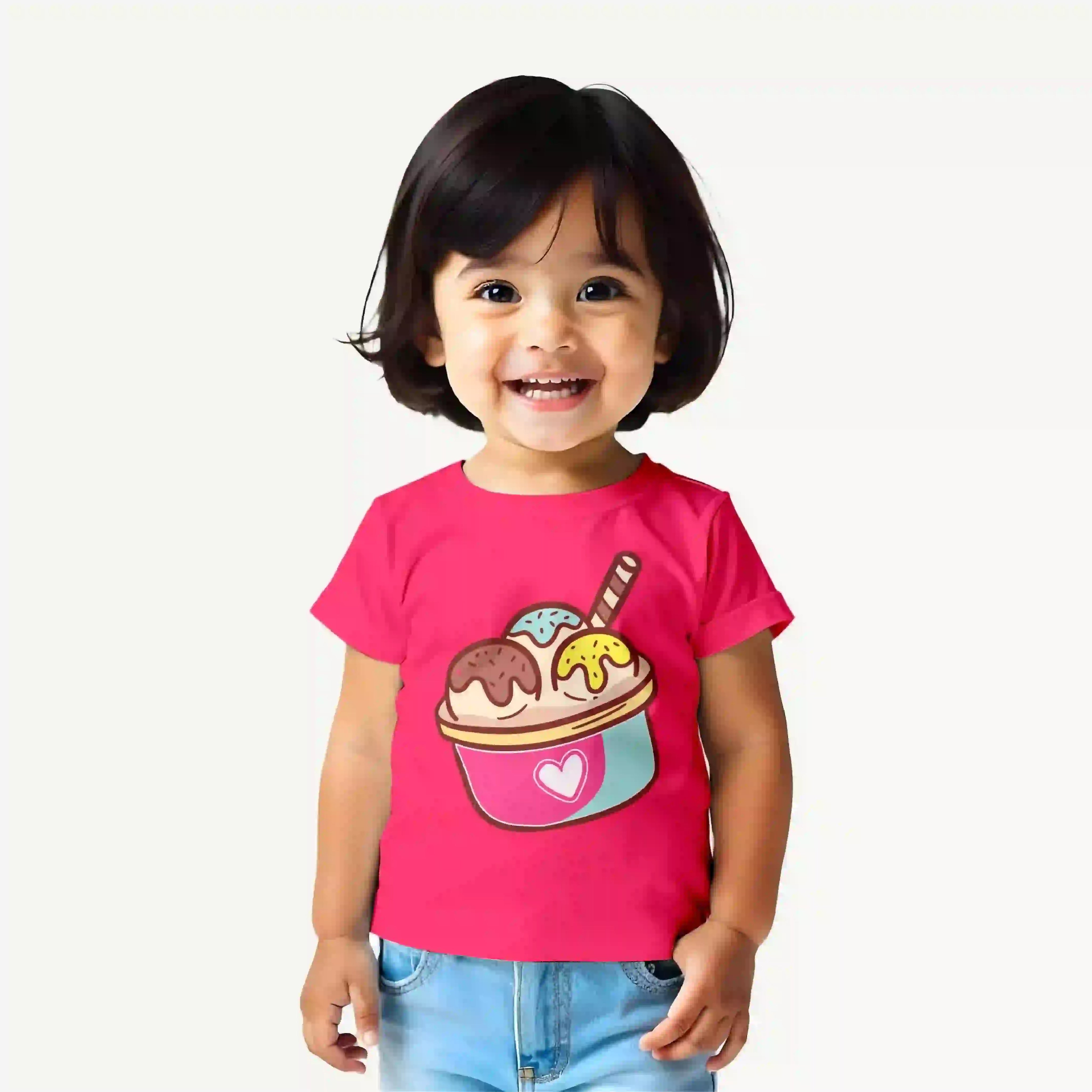 Girls - Pack Of 3 Minisoft Cotton Tees
