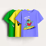 Boys - Pack Of 3 Minisoft Cotton Tees