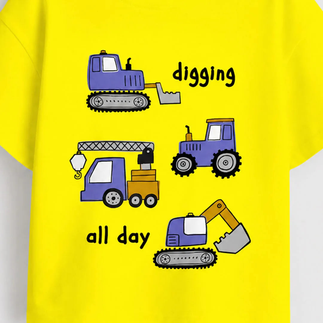 MiniSoft Cotton Tee – Digging All Day