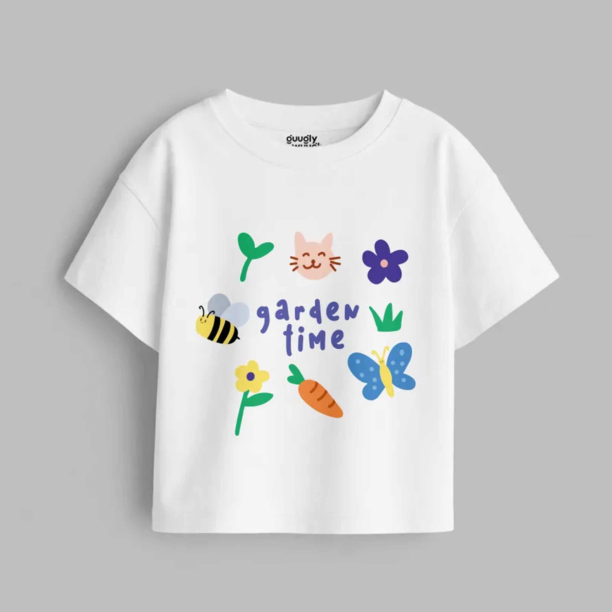 MiniSoft Cotton Tee – Garden Time