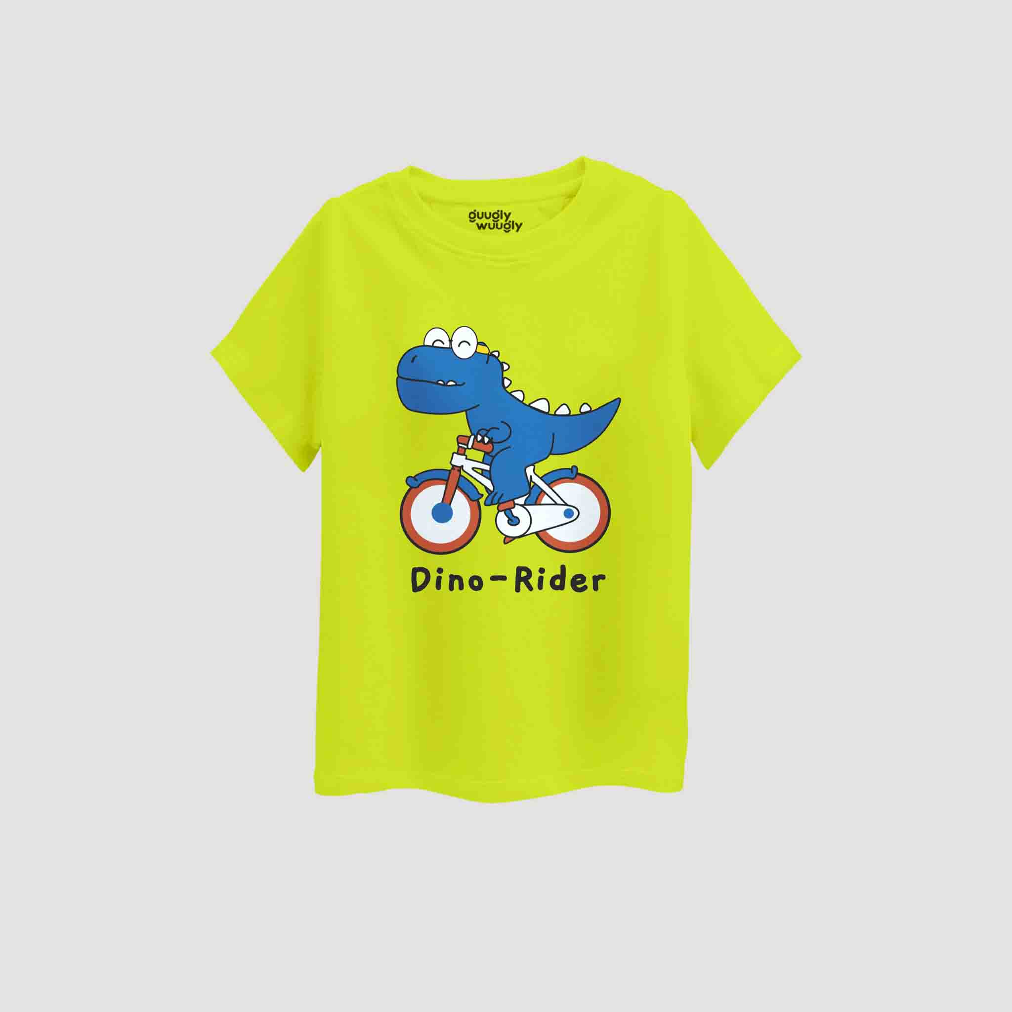 MiniSoft Cotton Tee – Dino Rider