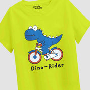 MiniSoft Cotton Tee – Dino Rider