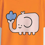 MiniSoft Cotton Tee – Cute Elephant