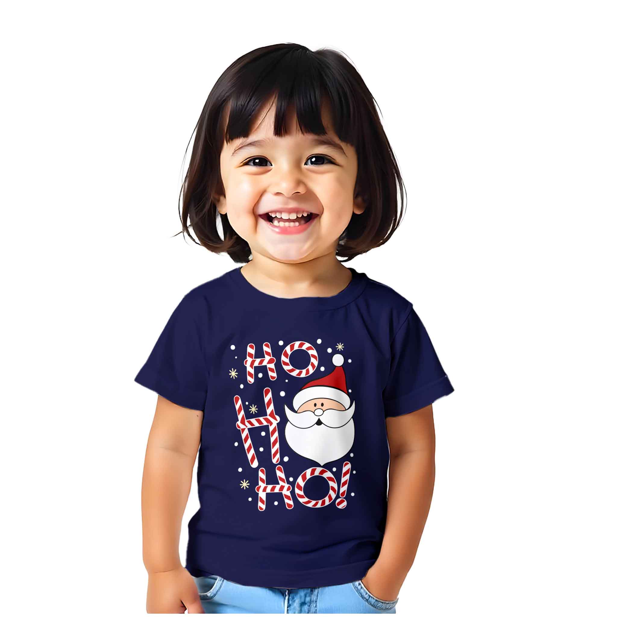 MiniSoft Cotton Tee – Ho Ho Santa