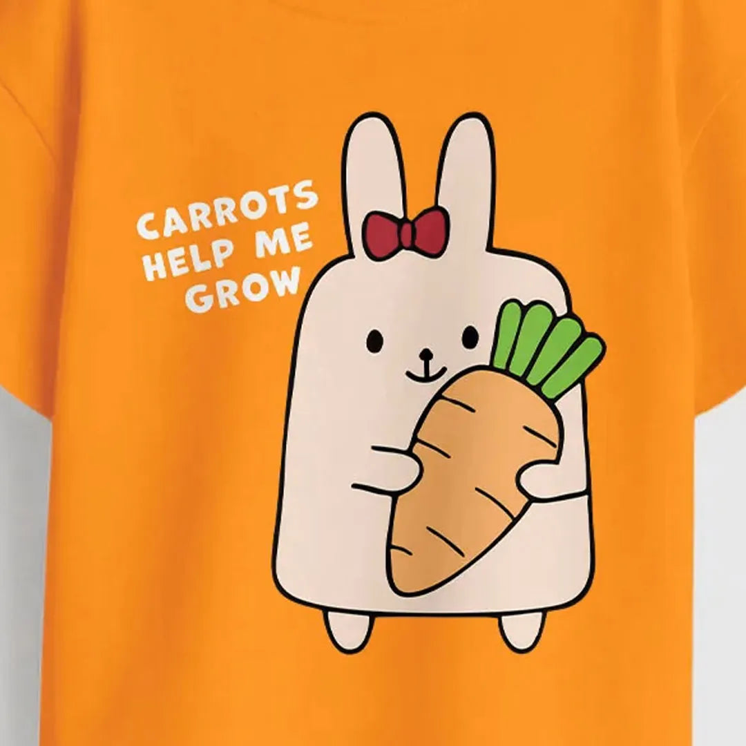 MiniSoft Cotton Tee – Carrot Grow