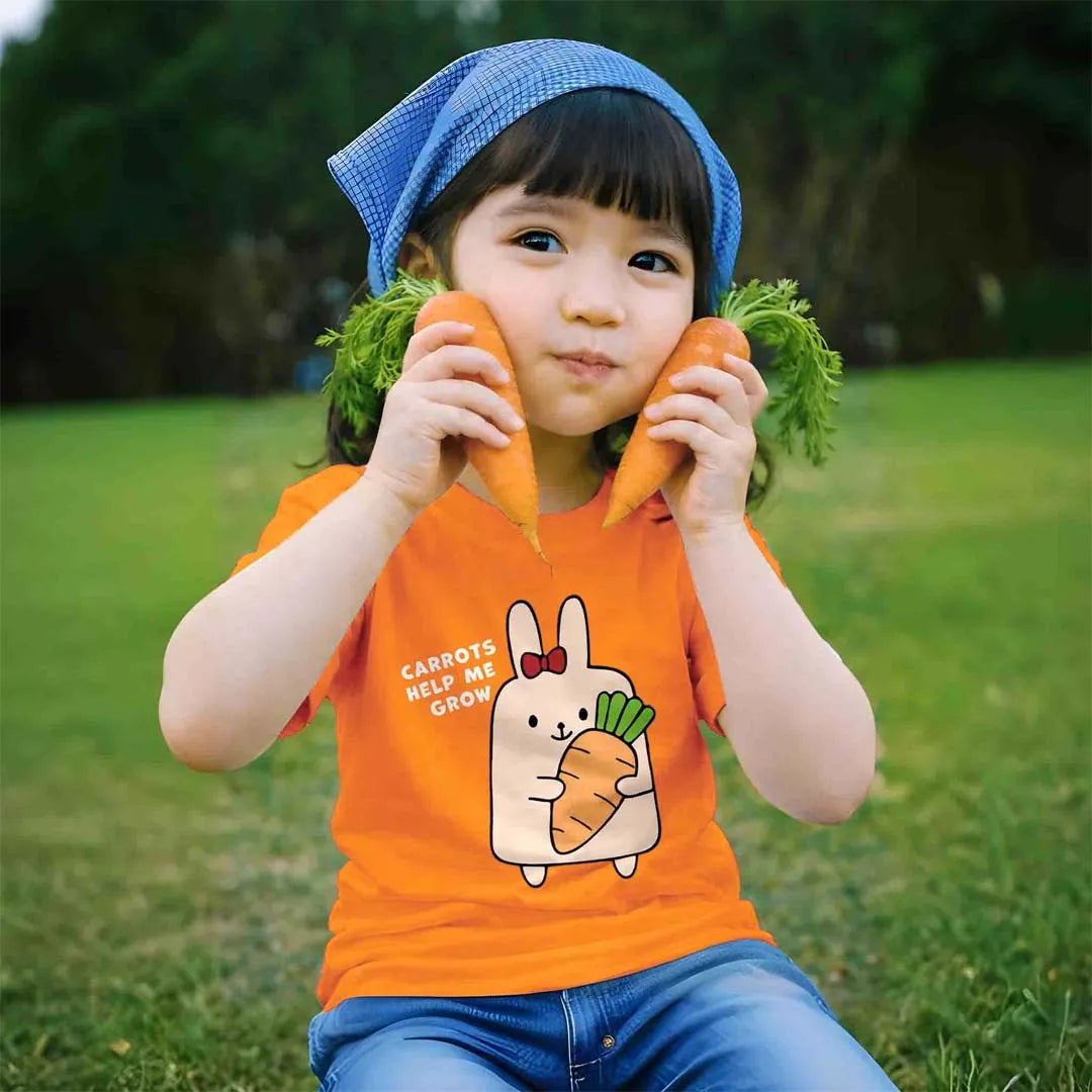MiniSoft Cotton Tee – Carrot Grow
