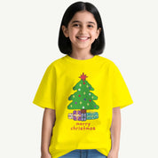 MiniSoft Cotton Tee – Merry Christmas Tree