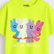 Girls Neon MiniSoft Cotton Tee – Girls Hoop