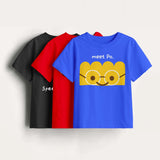 Boys - Pack Of 3 Minisoft Cotton Tees