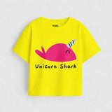 MiniSoft Cotton Tee – Unicorn Shark