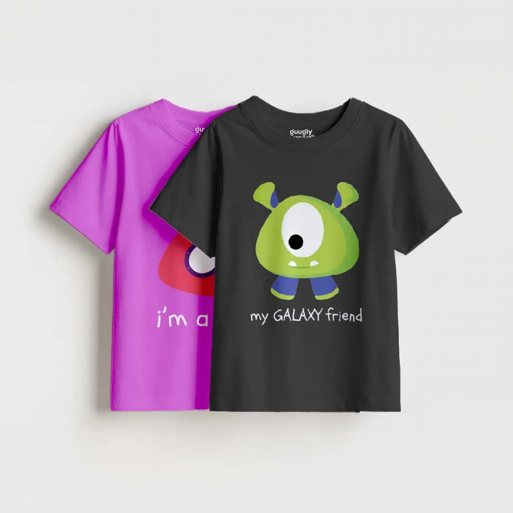 Boys - Pack Of 2 Minisoft Cotton Tees