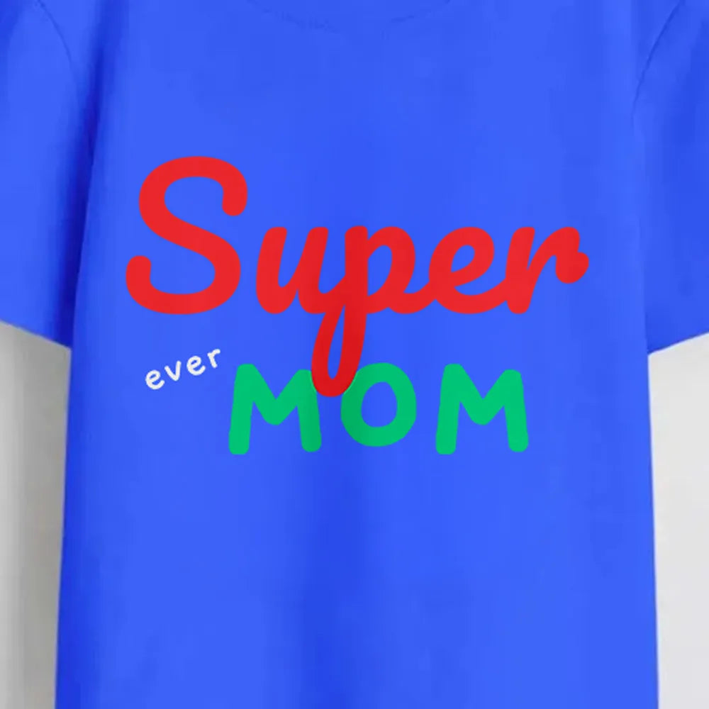 Boys Super Ever Mom T-shirt