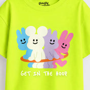 Girls Neon MiniSoft Cotton Tee – Girls Hoop