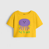MiniSoft Cotton Crop Top – Out to Sea