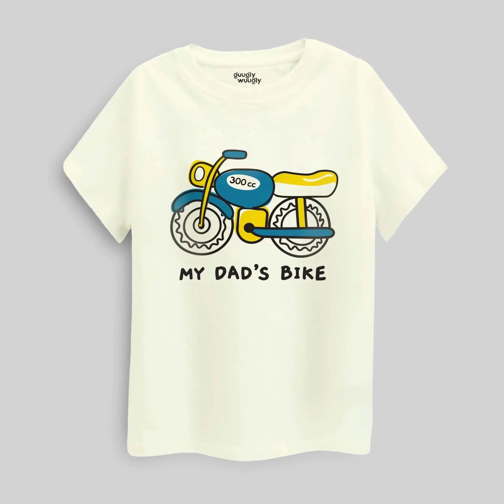 MiniSoft Cotton Tee – Dad’s Bike Ride