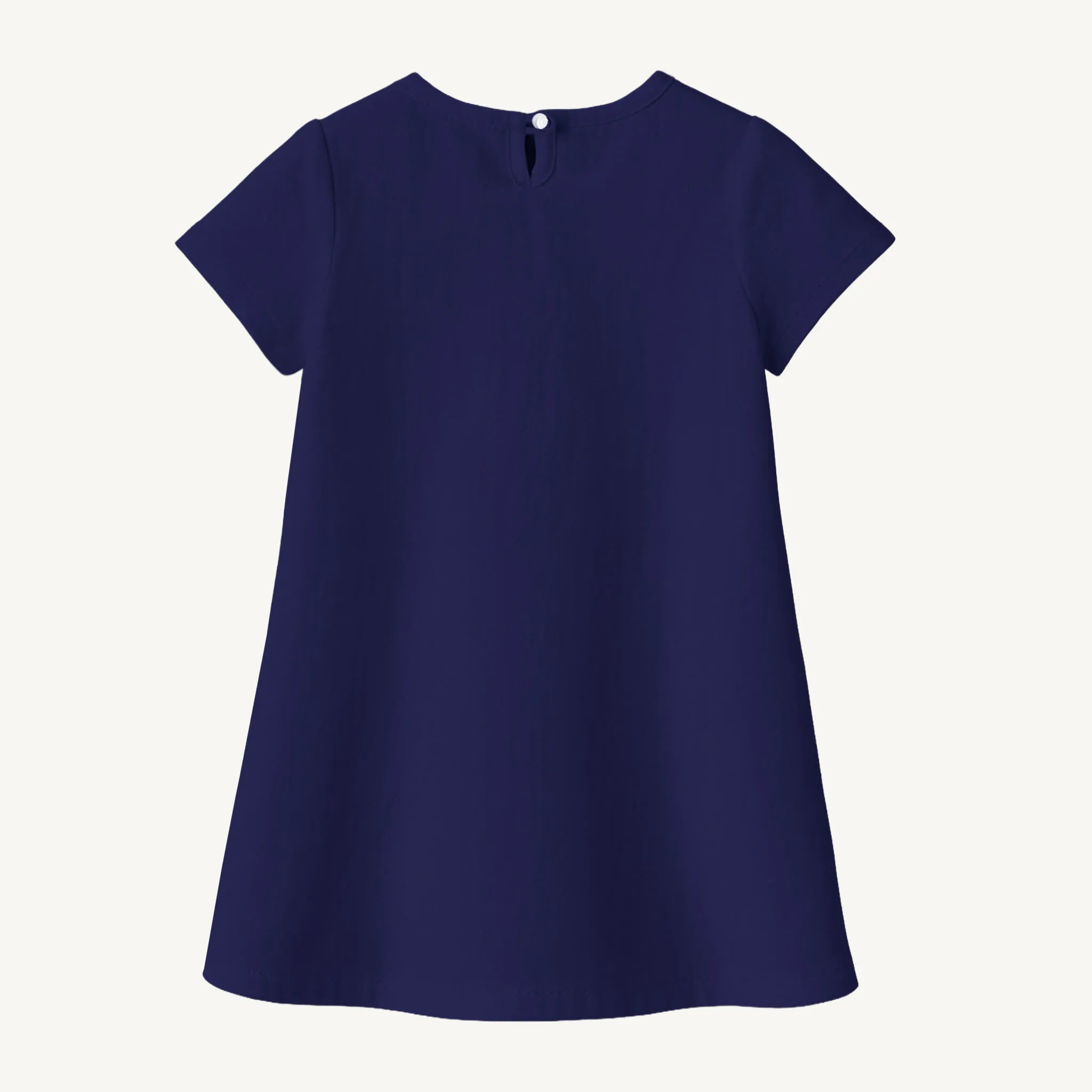 FlowSoft Cotton A-Line Dress - Snow Magic