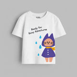 MiniSoft Cotton Tee – Rainy Adventure