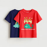 Girls - Pack Of 2 Minisoft Cotton Tees