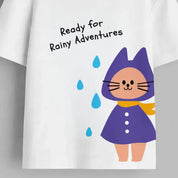 MiniSoft Cotton Tee – Rainy Adventure