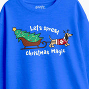 MiniSoft Cotton Long-Sleeve Tee – Christmas Magic