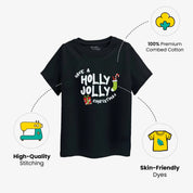 MiniSoft Cotton  Tee – Holly Jolly