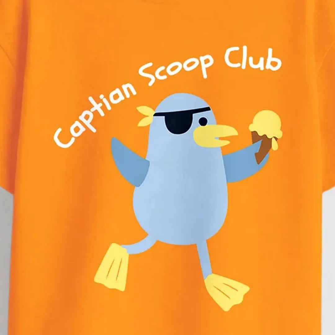 MiniSoft Cotton Tee – Captain Scoop Club