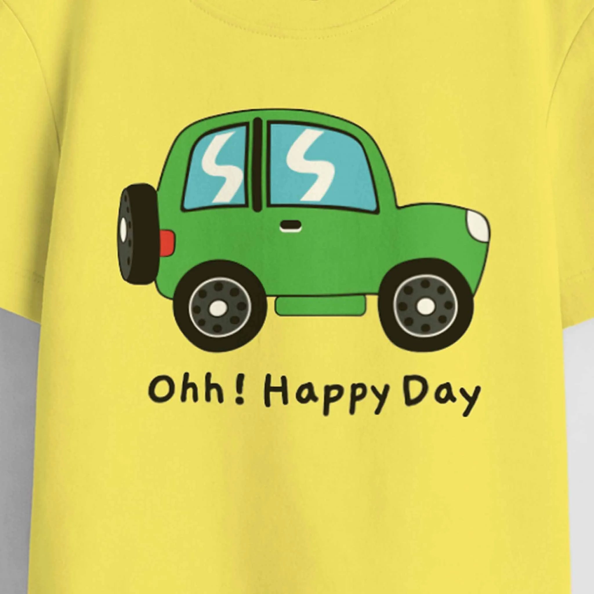 MiniSoft Cotton Tee – Happy day