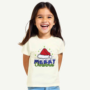 MiniSoft Cotton Tee – Merry Christmas Hat