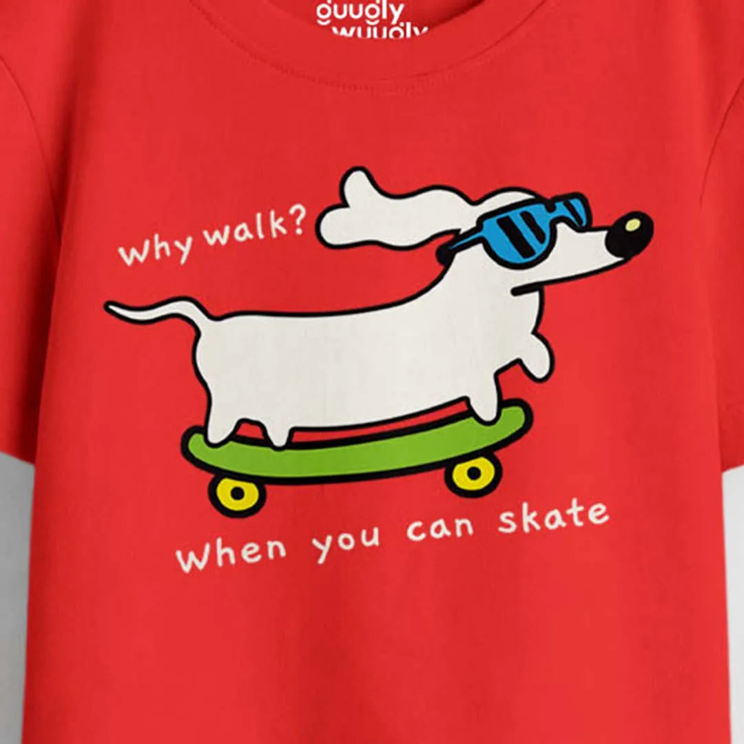 MiniSoft Cotton Tee – Skater Dog