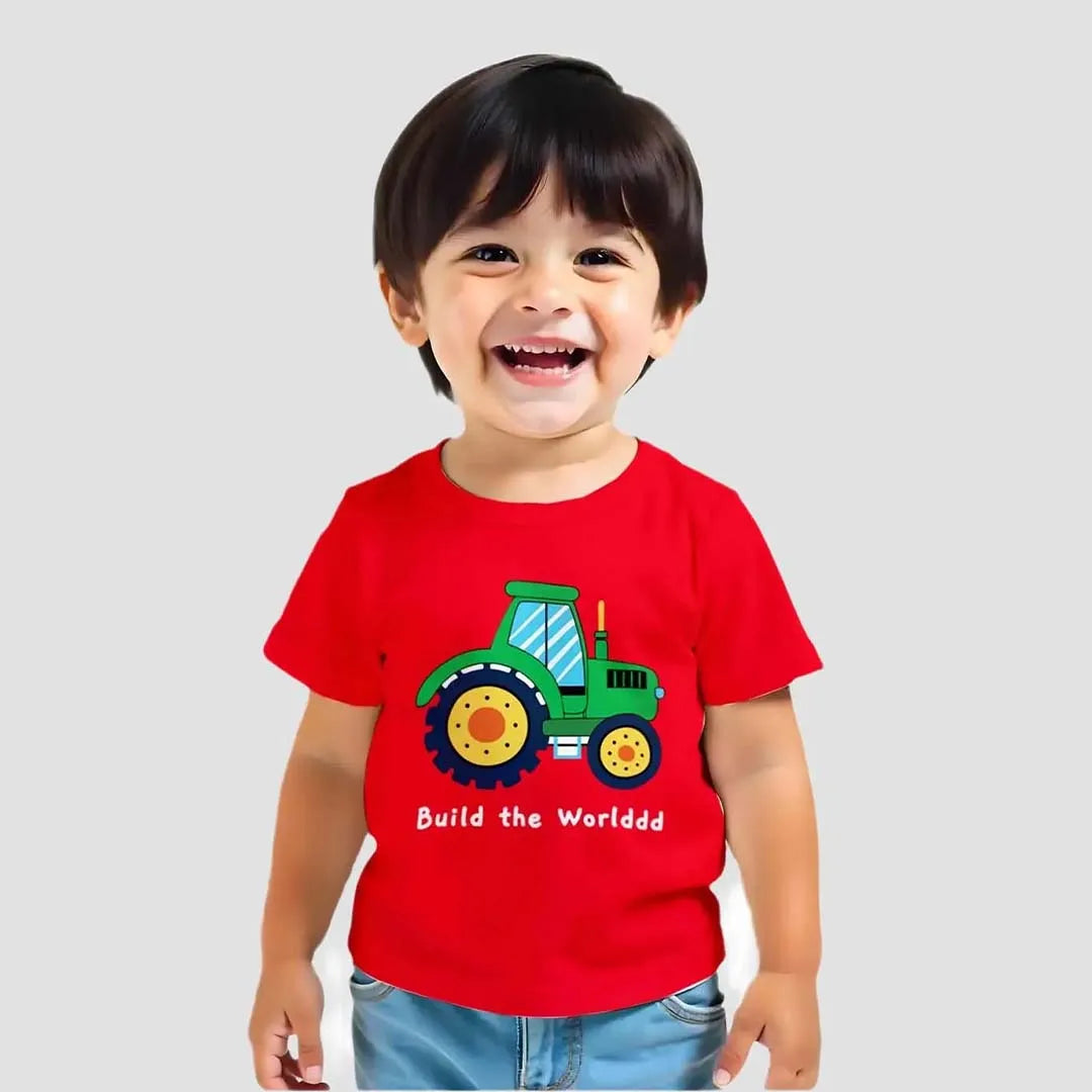 MiniSoft Cotton Tee – Build The World