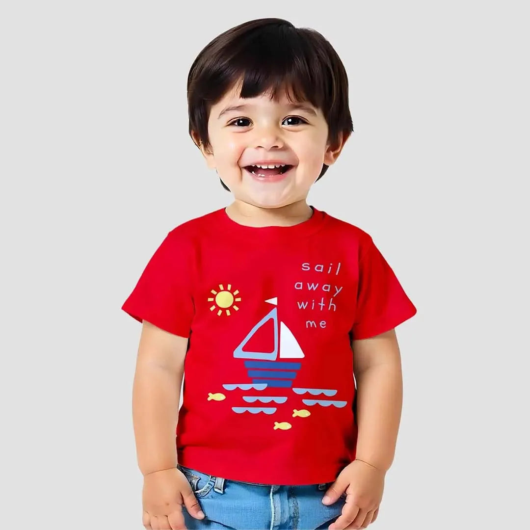 MiniSoft Cotton Tee – Sail Away