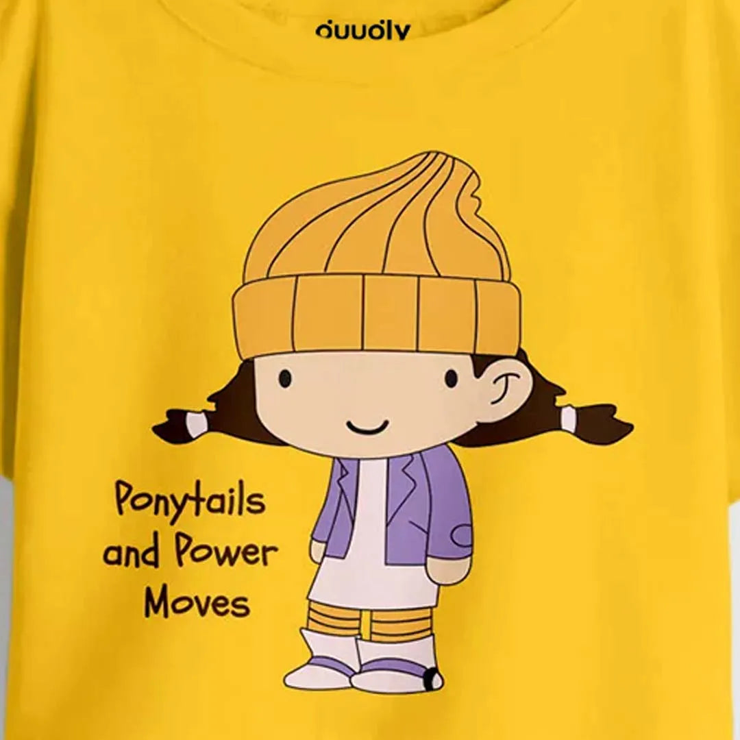MiniSoft Cotton Crop Top – Ponytails