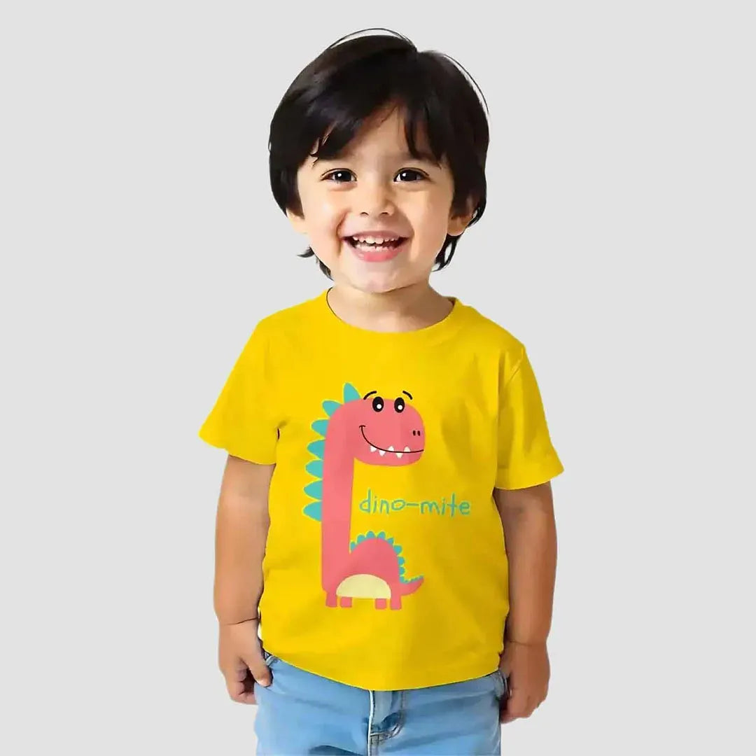 MiniSoft Cotton Tee – Dino-mite