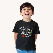 MiniSoft Cotton  Tee – Holly Jolly