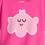 Girls Octo Smile Crop-Top