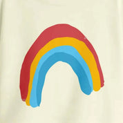 MiniSoft Cotton Crop Top – Rainbow Love